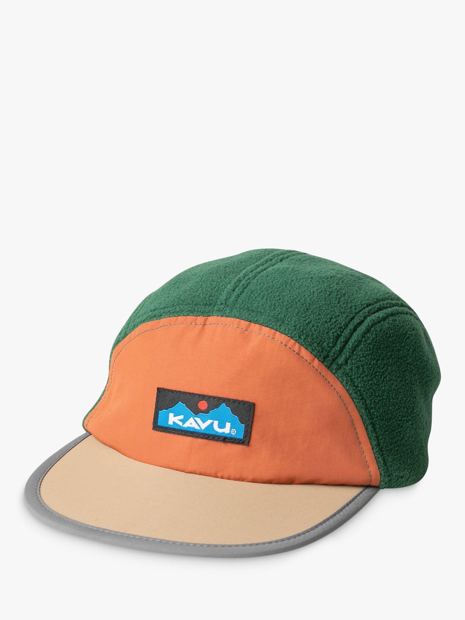KAVU Apline Heights 5 Panel Fleece Camp Cap, Multi