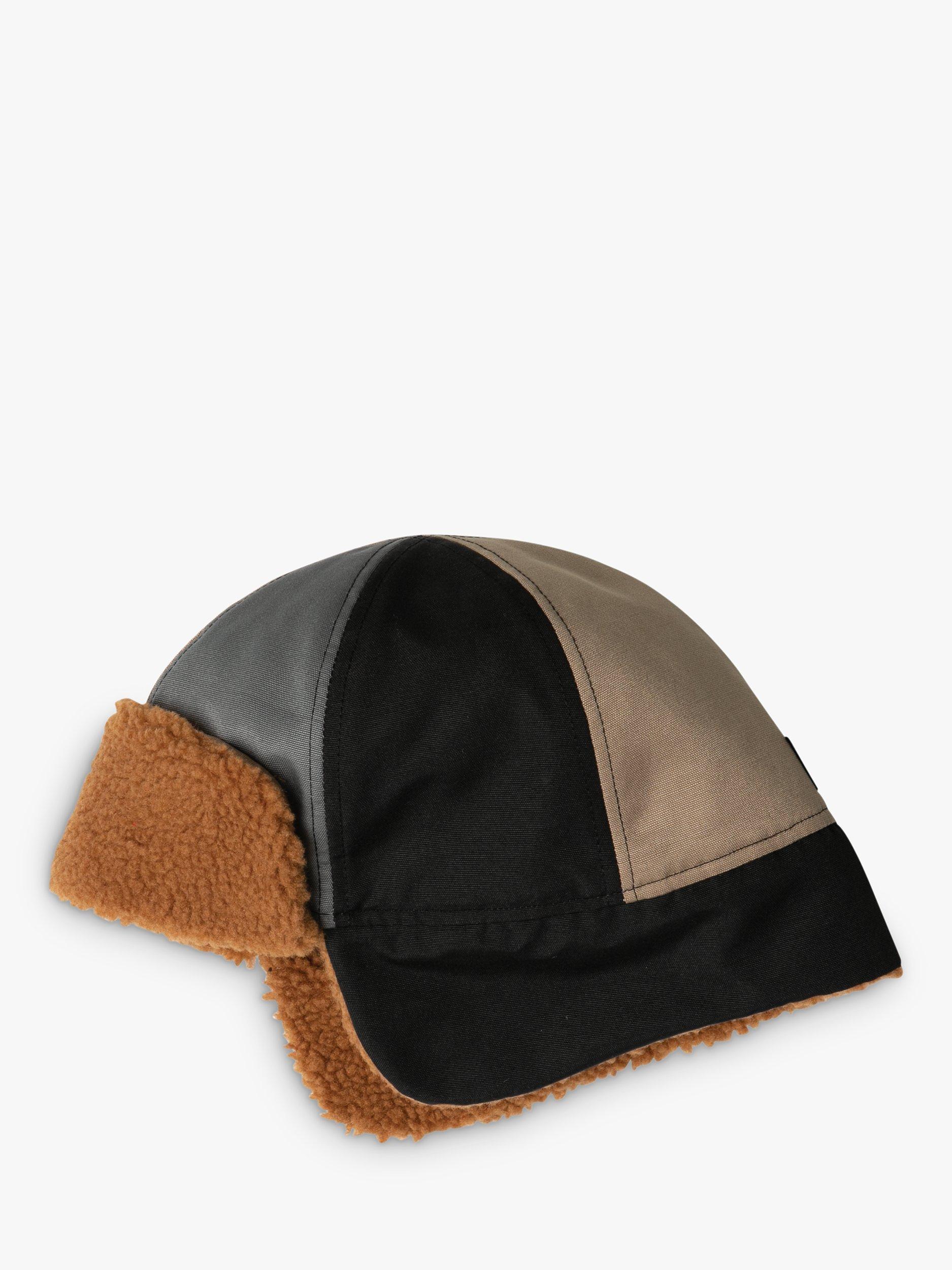 KAVU Montage 6 Panel Canvas Trapper Cap, Multi