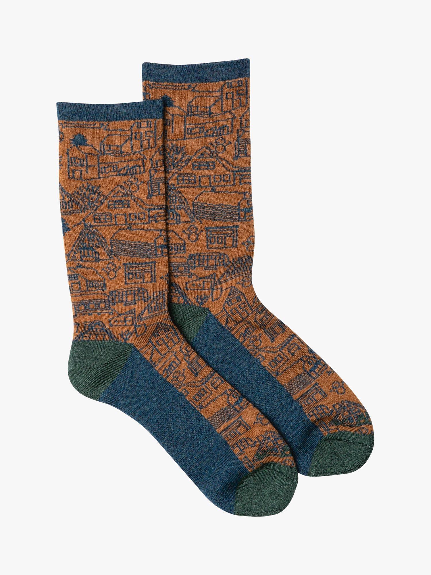 KAVU It Takes A Village Wool Blend Socks, Multi
