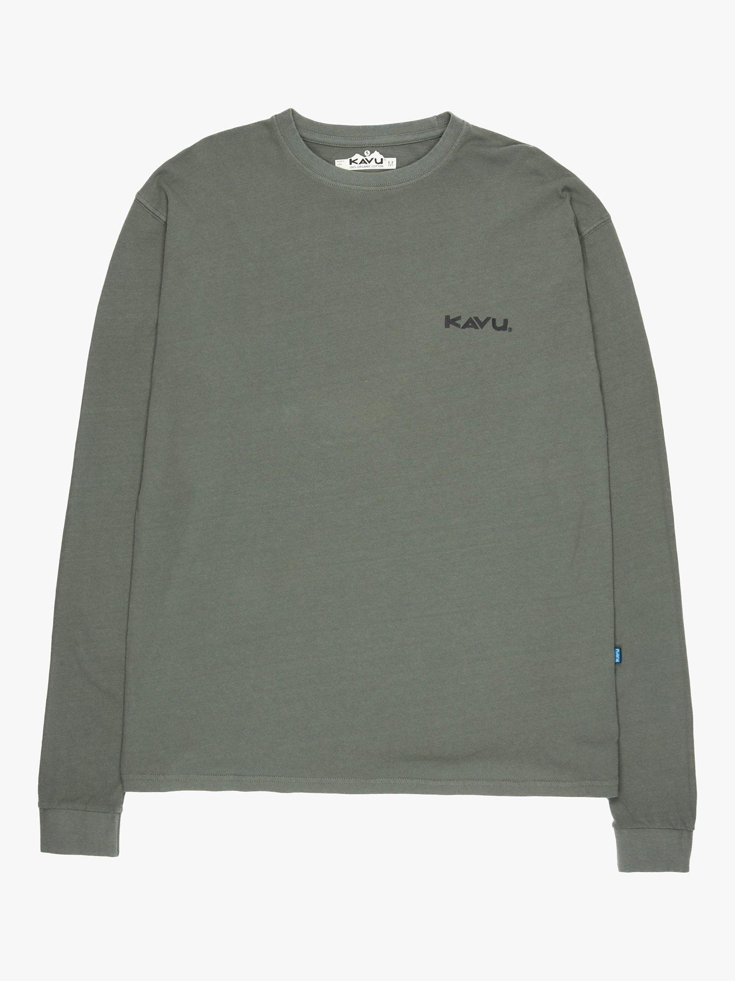 KAVU Long Sleeve T-Shirt, Green