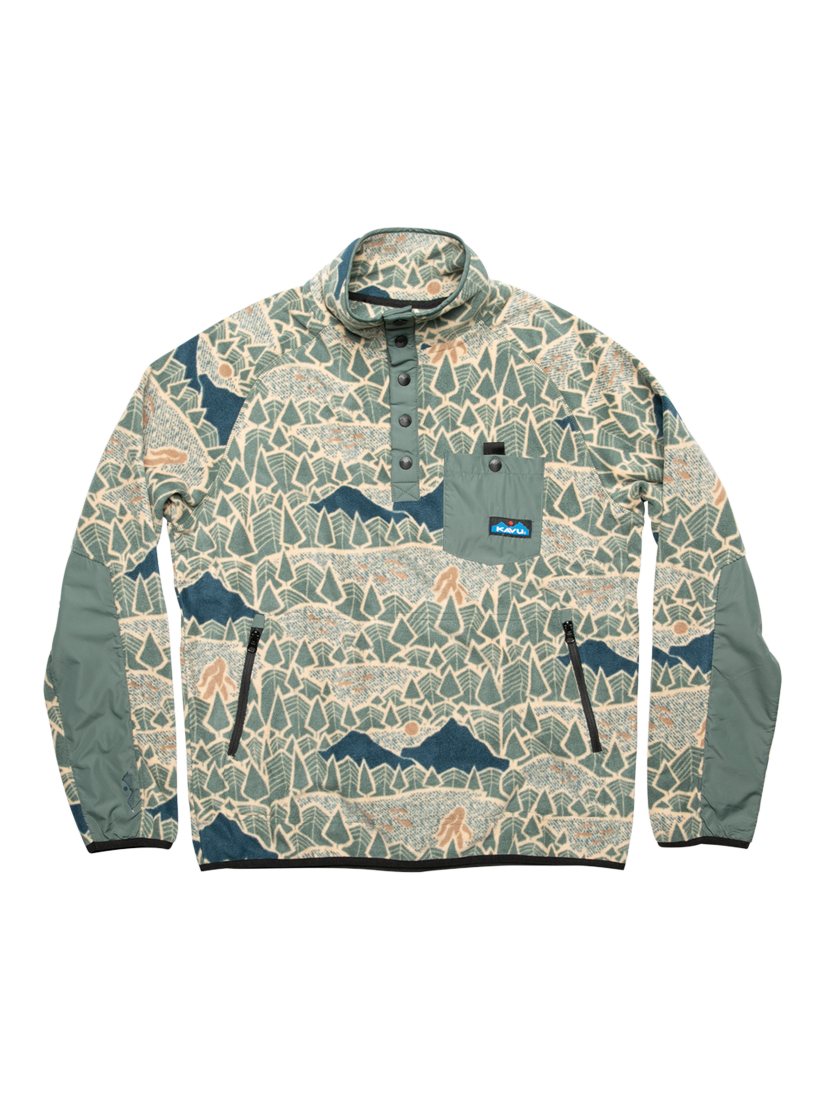 KAVU Sasquatch Dunes Print Fleece, Multi