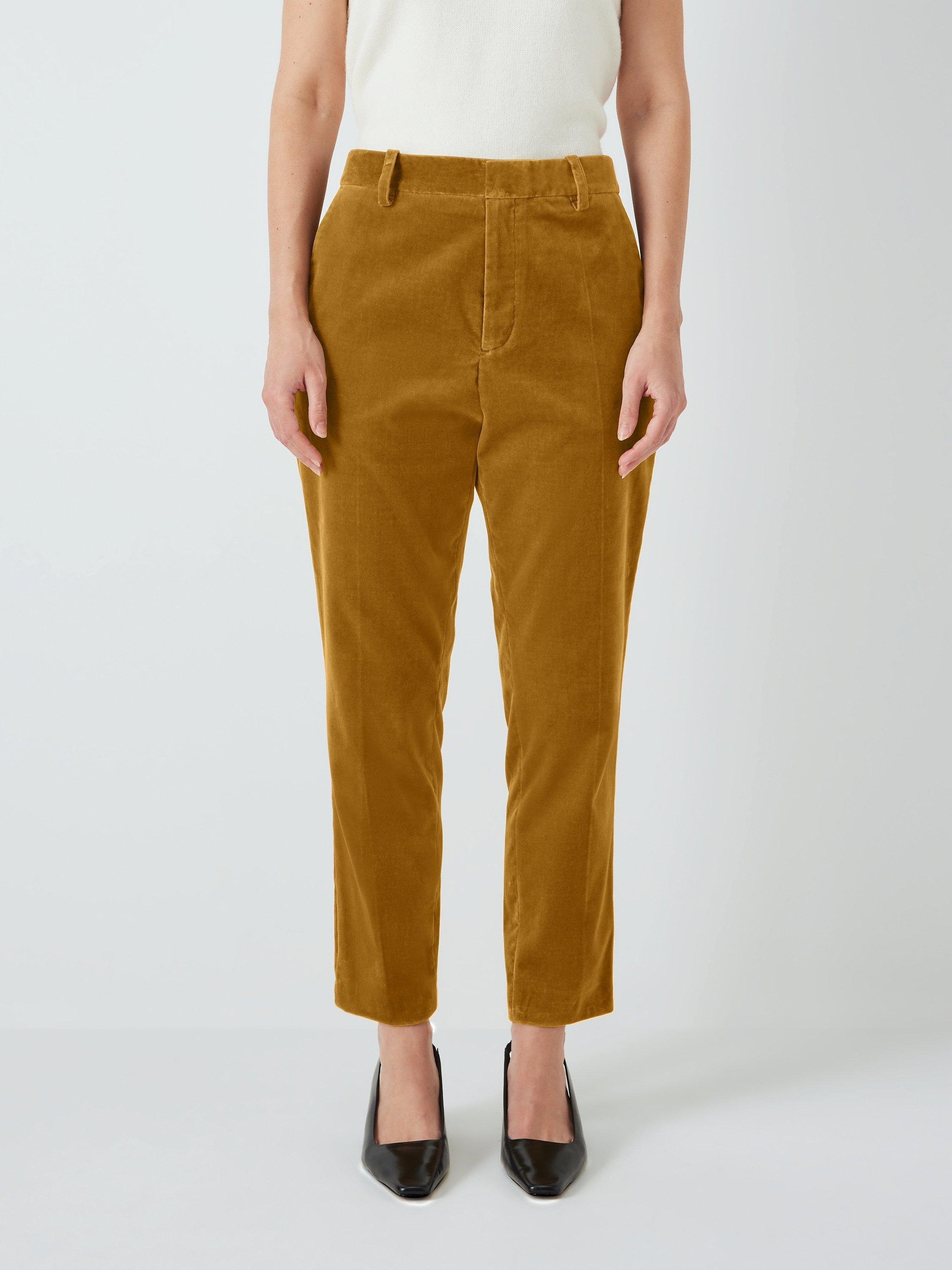 SOEUR Vianney Smooth Velvet Trousers, Bronze £240.00
