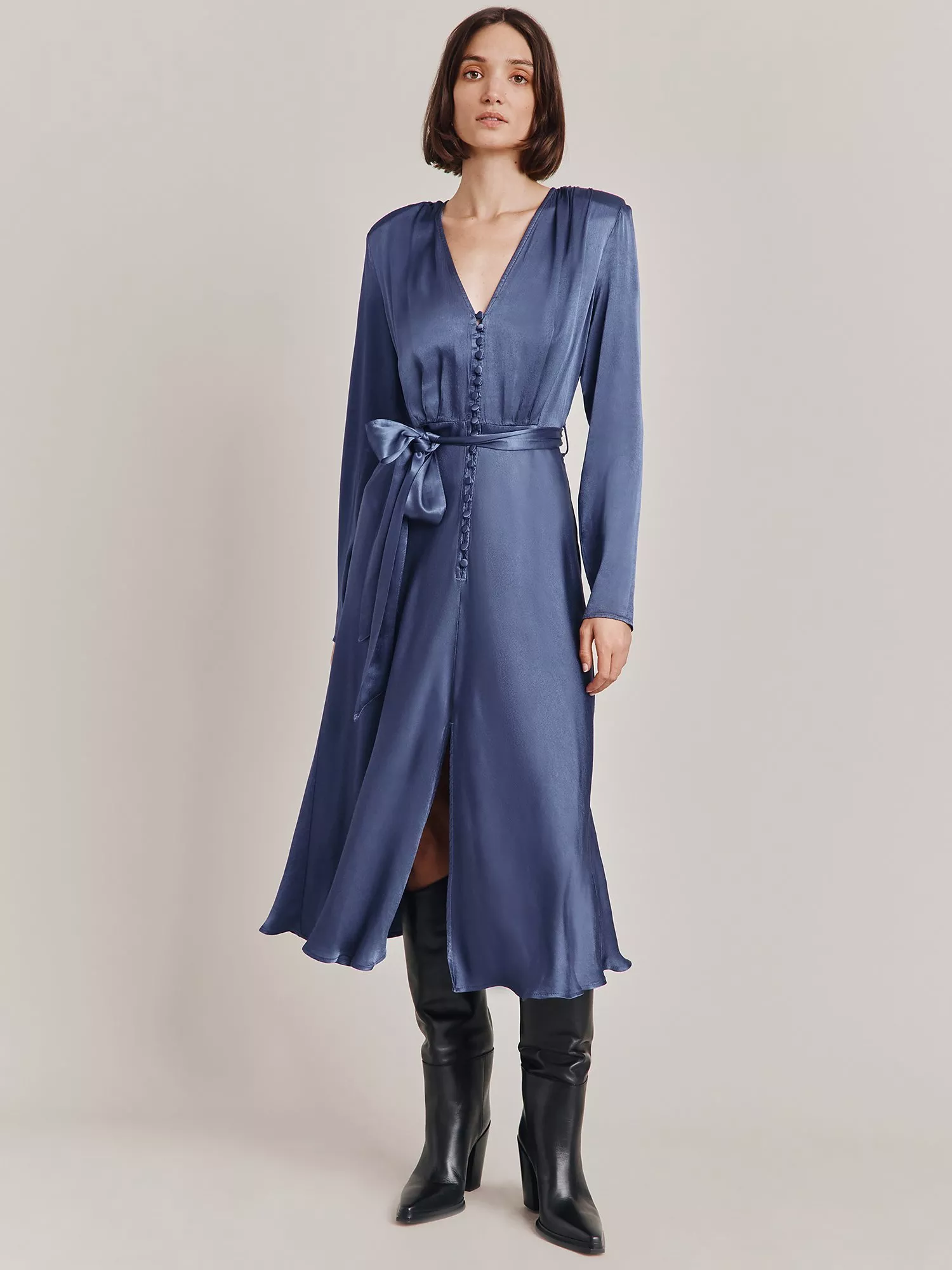 Ghost midi dress deals