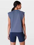 Sweaty Betty Breathe Easy Boxy T-Shirt, Endless Blue