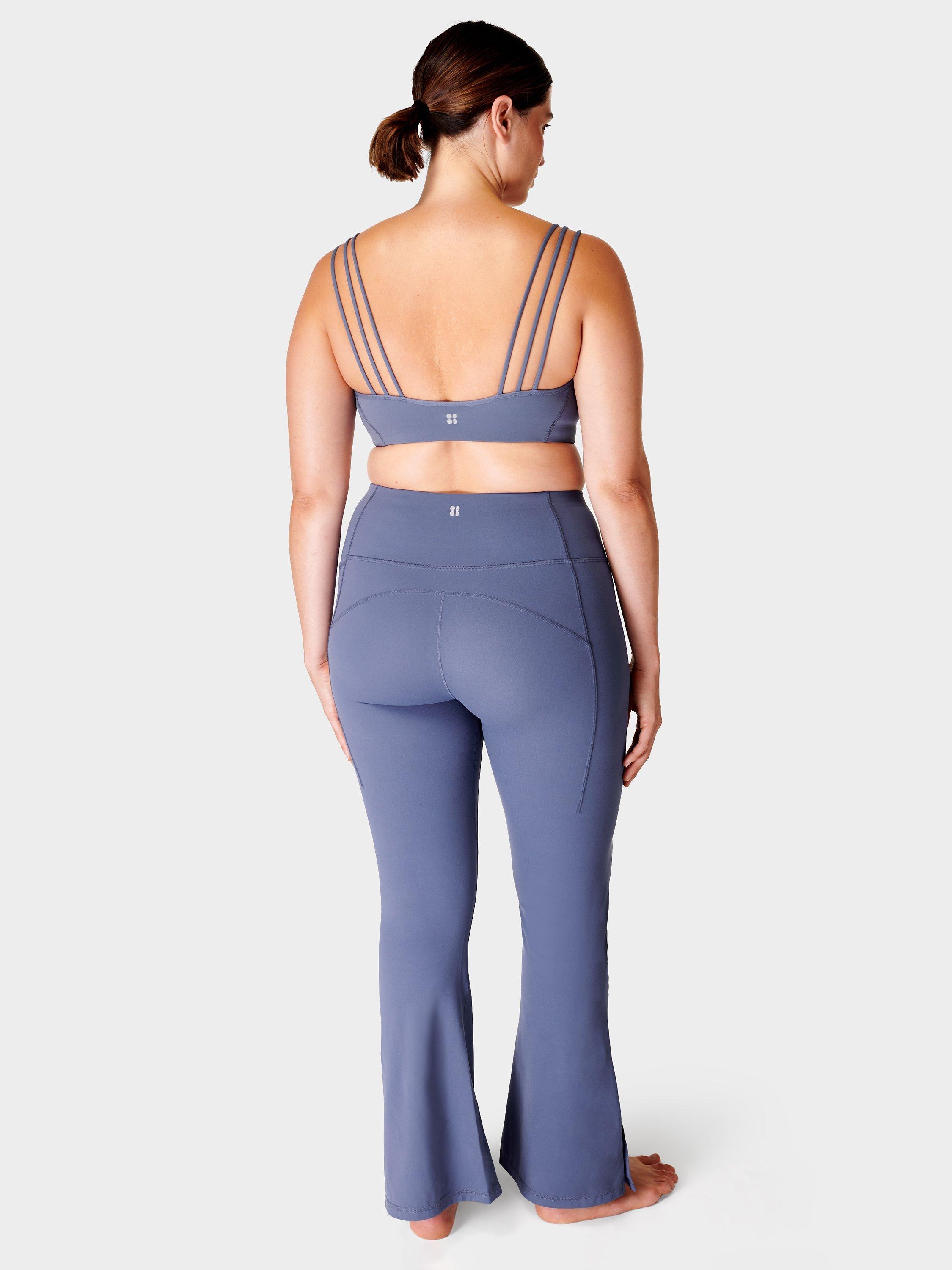 Sweaty Betty Oh So Soft Yoga Sports Bra, Endless Blue, XXS