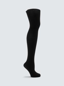 John Lewis 270 Denier Opaque Tights, Black