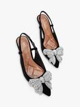 Kurt Geiger London Belgravia Bow Slingback Court Shoes