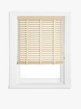 John Lewis Wood Venetian Blind, 50mm Slats