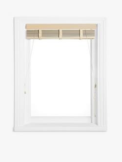 John Lewis Wood Venetian Blind, 50mm Slats - view 2, Light Oak