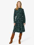 Noa Noa Lona Belted Dress, Print Green/Blue