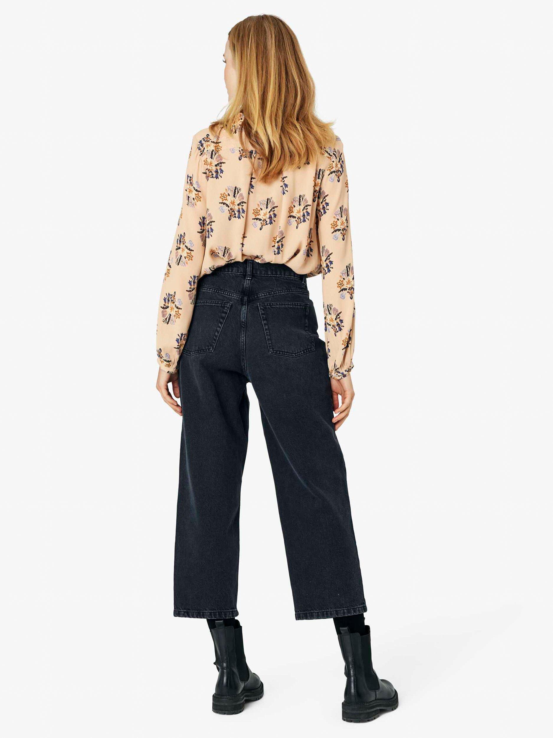 Product image 2 of 5, which shows Noa Noa Bella Floral Print Blouse, Beige/Multi, 8