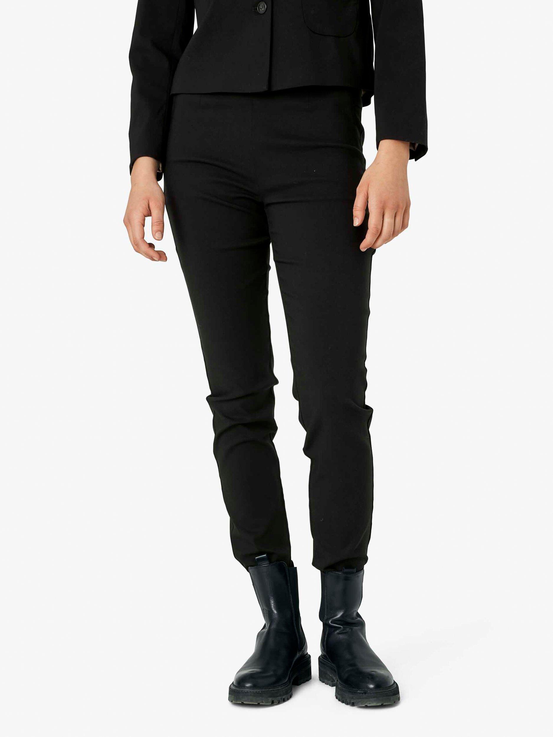 Product image 1 of 4, which shows Noa Noa Allis Skinny Trousers, Black, 8