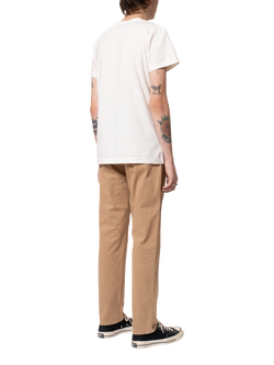 Nudie Jeans Easy Alvin Slim Fit Chinos - view 2, Beige
