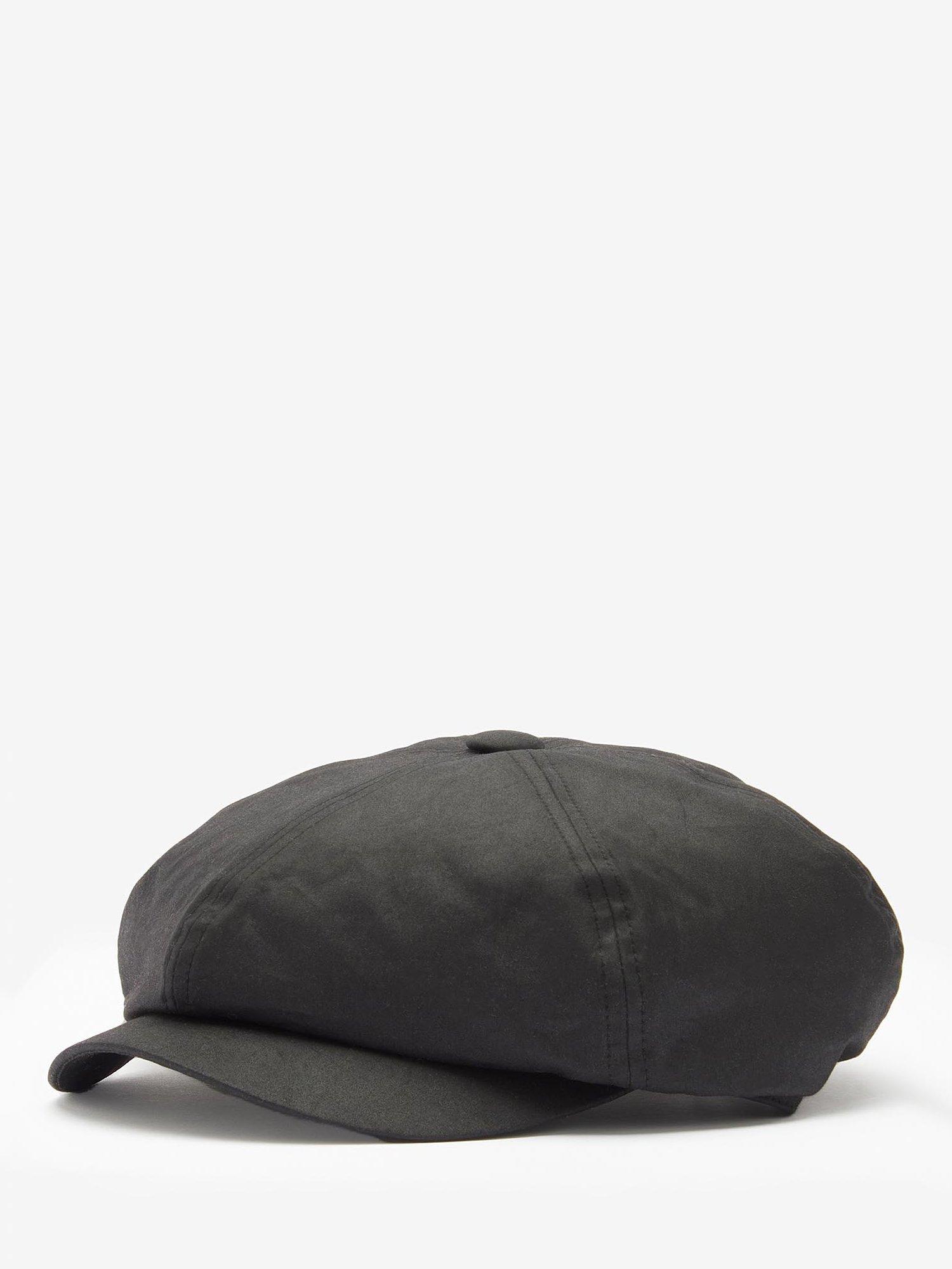 Barbour x House of Hackney Lavington Bakerboy Hat, Black / Opia Bronze