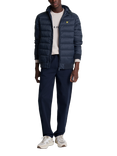 Lyle & Scott Hooded Quilted Zip Front Jacket