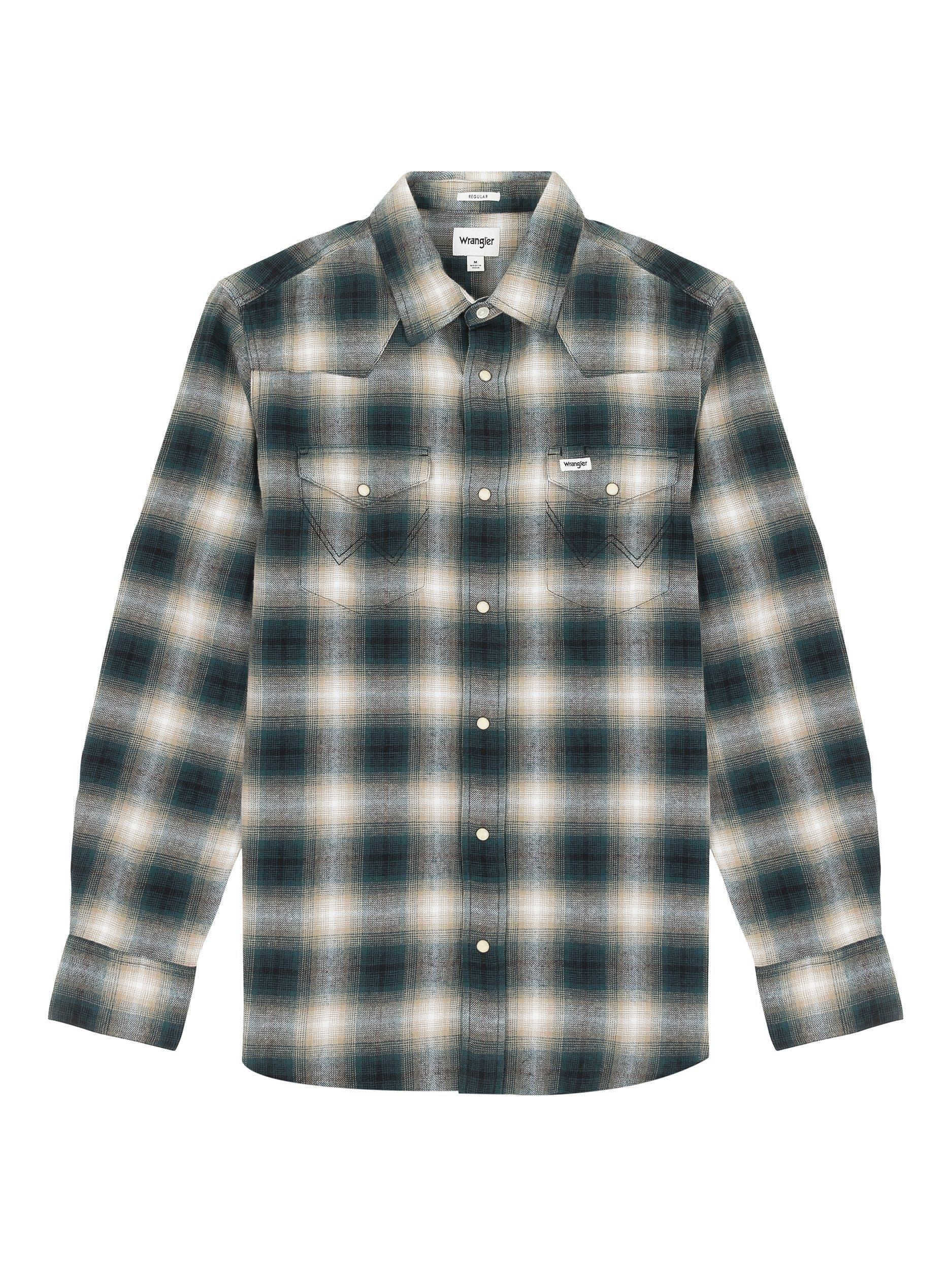 Wrangler Long Sleeve Western Shirt, Multi
