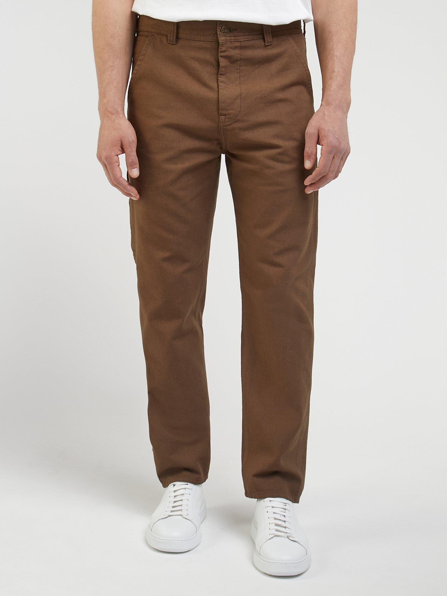 Lee Relaxed Fit Carpenter Jeans, Brown