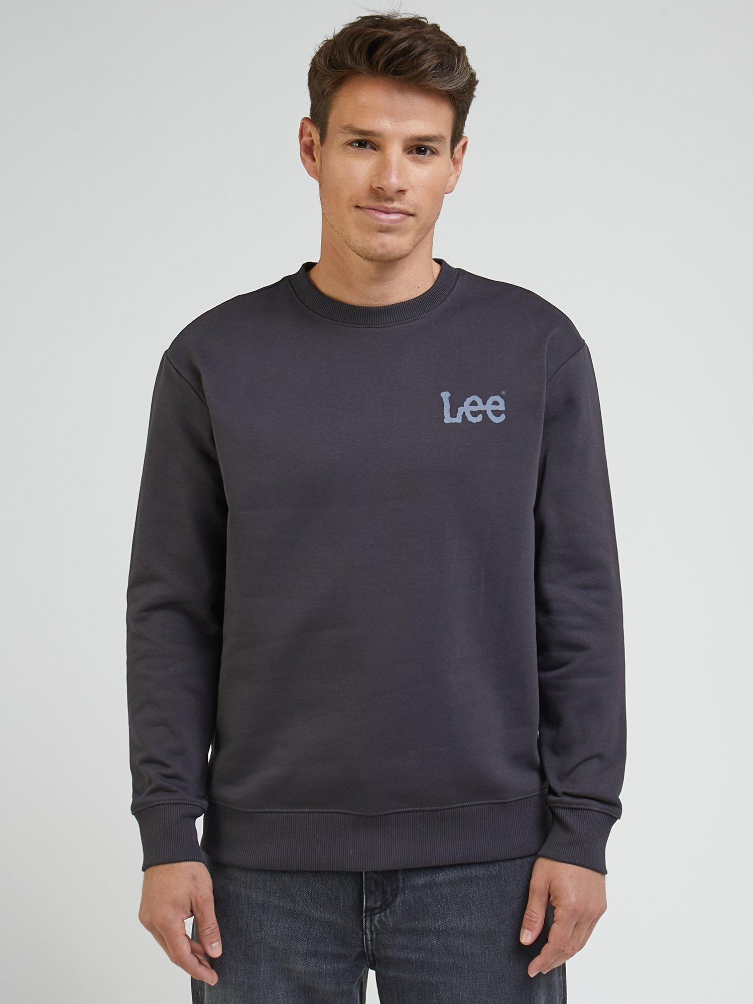 Lee Minimal Wobbly Classic Jumper, Black