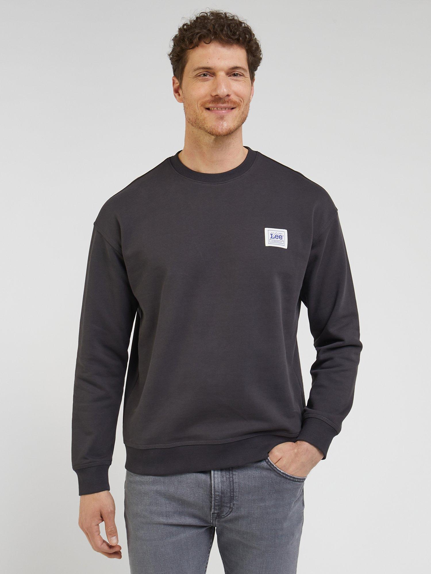 Lee Workwear Cotton Sweatshirt, Washed Black