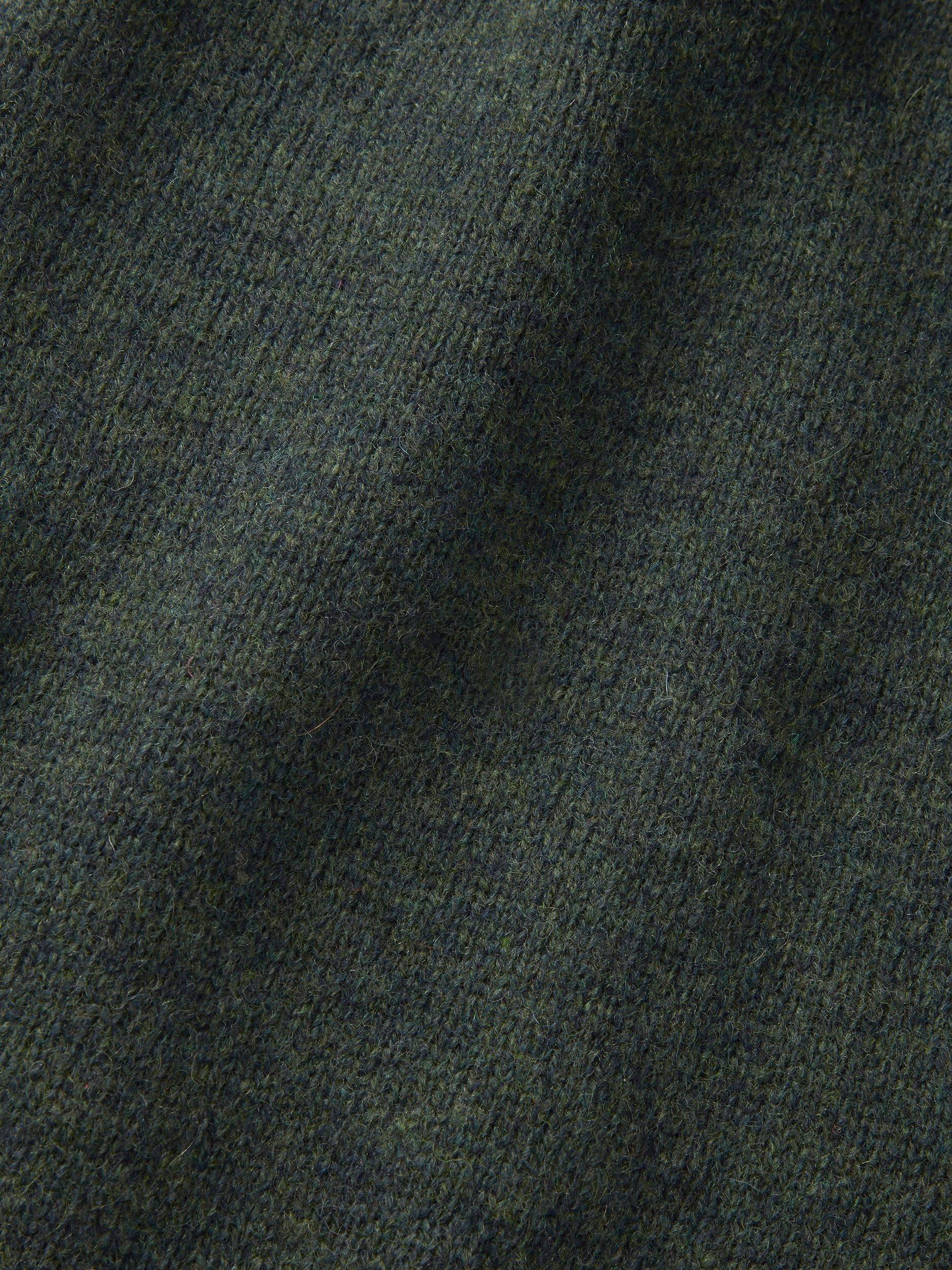 Product image 5 of 5, which shows Aubin Prestwick Wool Jumper, Dark Green, S