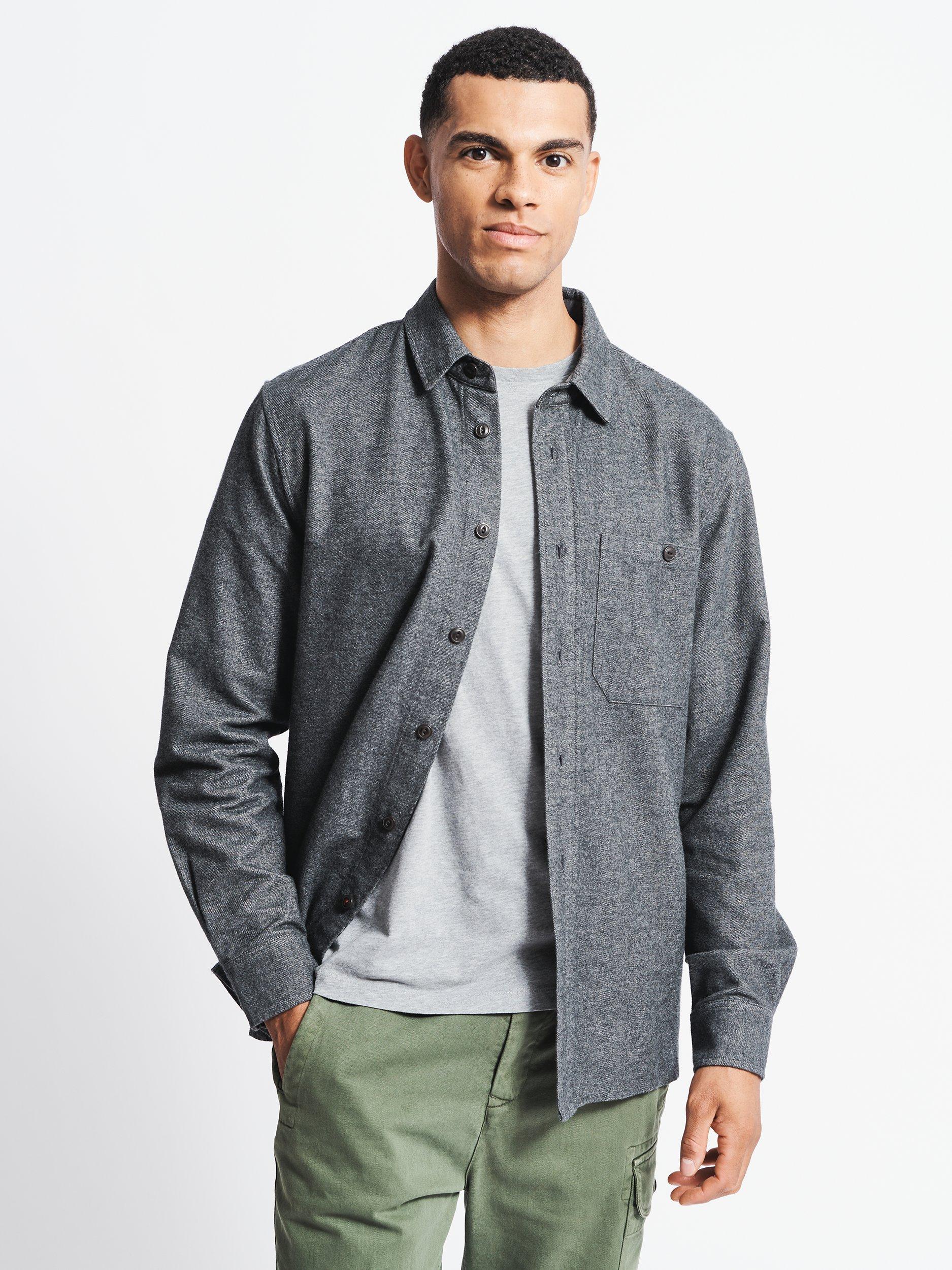 Aubin Barmer Flannel Overshirt