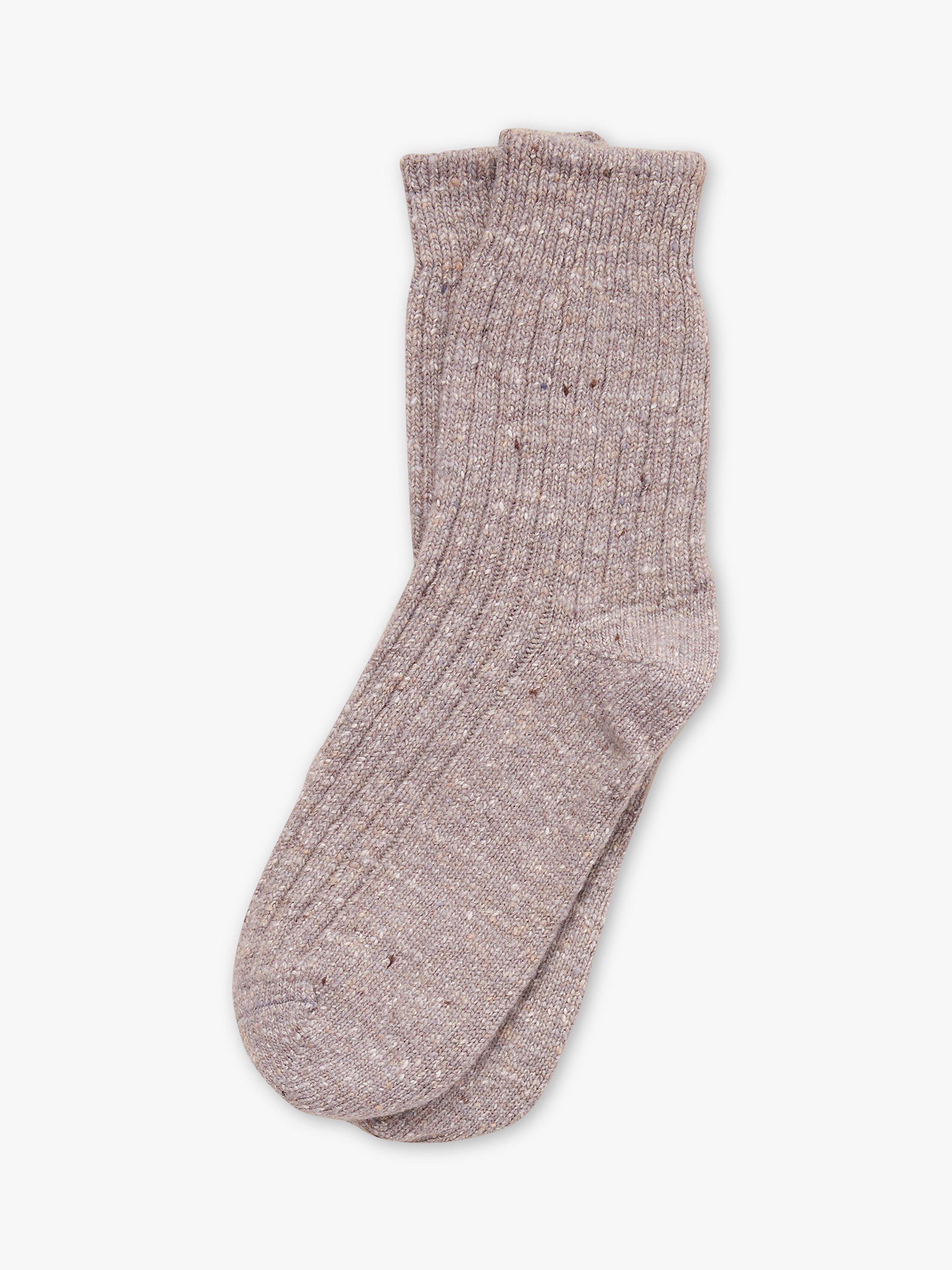 Celtic & Co. Donegal Cashmere Blend Socks, Biscuit