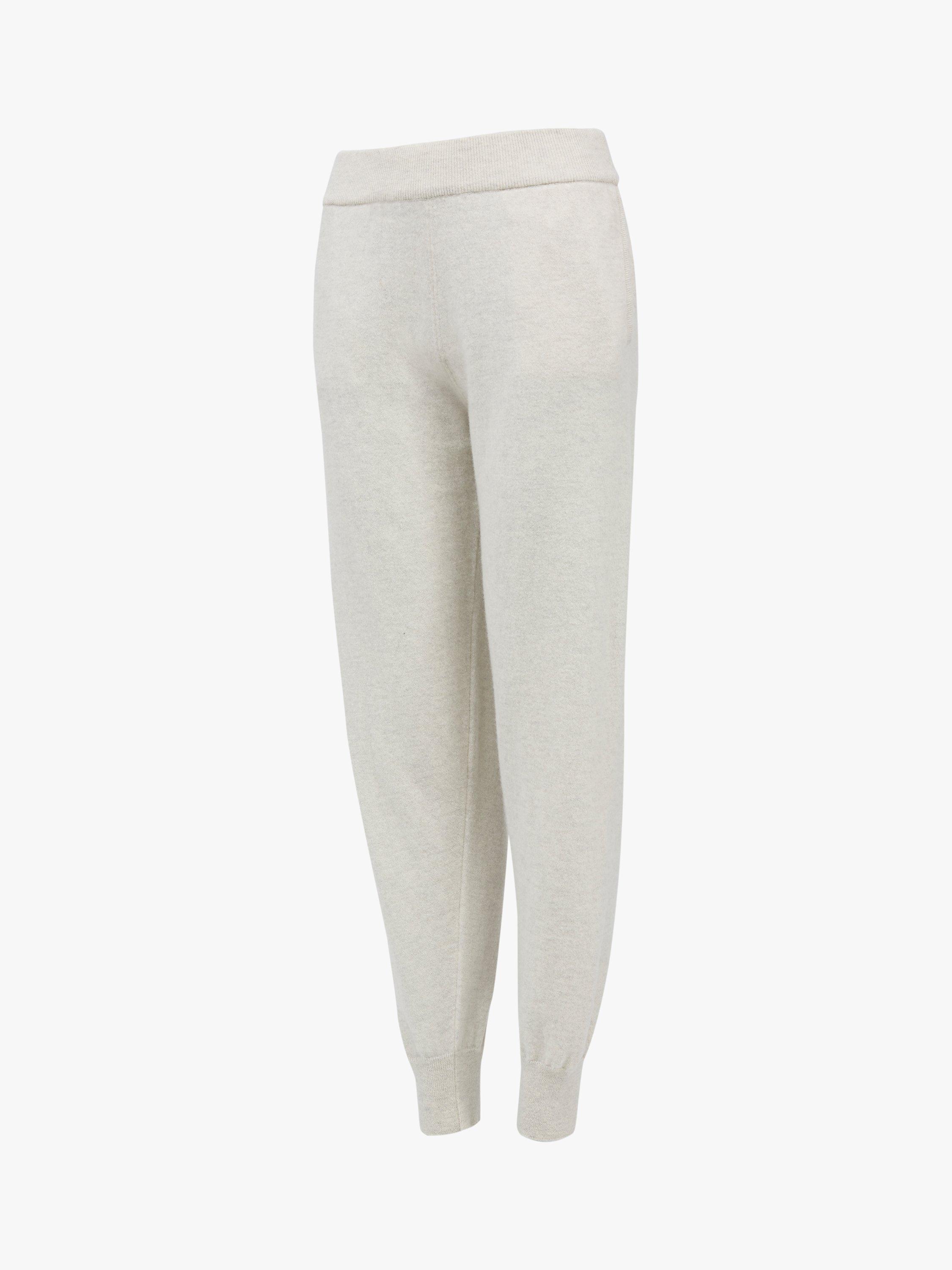 Product image 4 of 6, which shows Celtic & Co. Geelong Wool Lounge Joggers, Pearl Grey, M