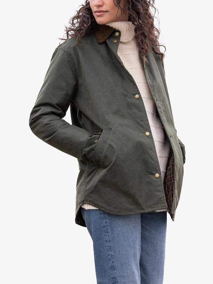 Celtic & Co. Wax Cotton Overshirt, Olive, Olive