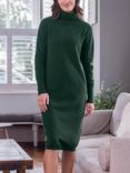 Celtic & Co. Supersoft Midi Roll Neck Jumper Dress