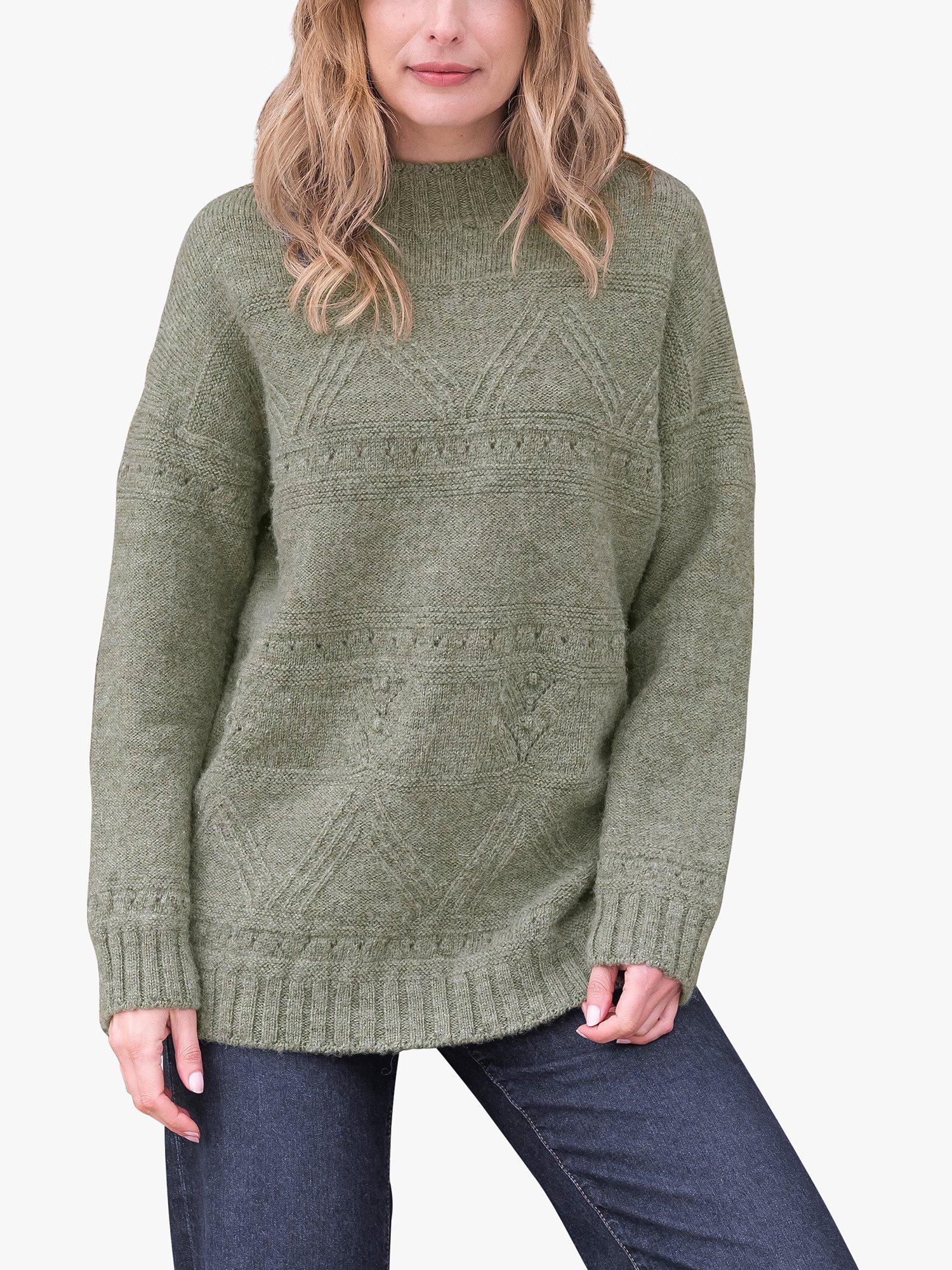 Celtic & Co. British Wool Pointelle Jumper, Landscape