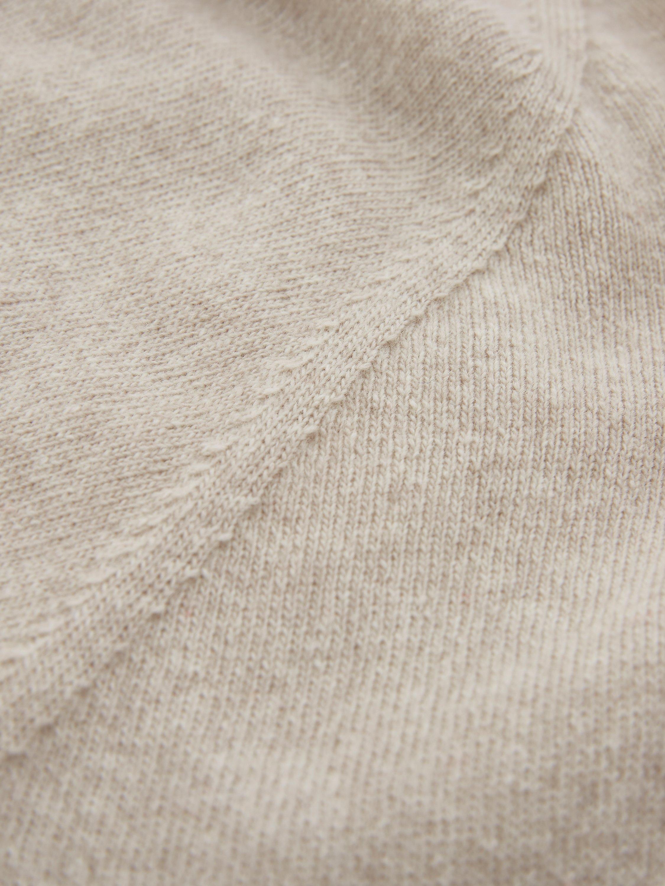 Celtic & Co. Slouch Wool Crew Neck Jumper, Oatmeal, XS
