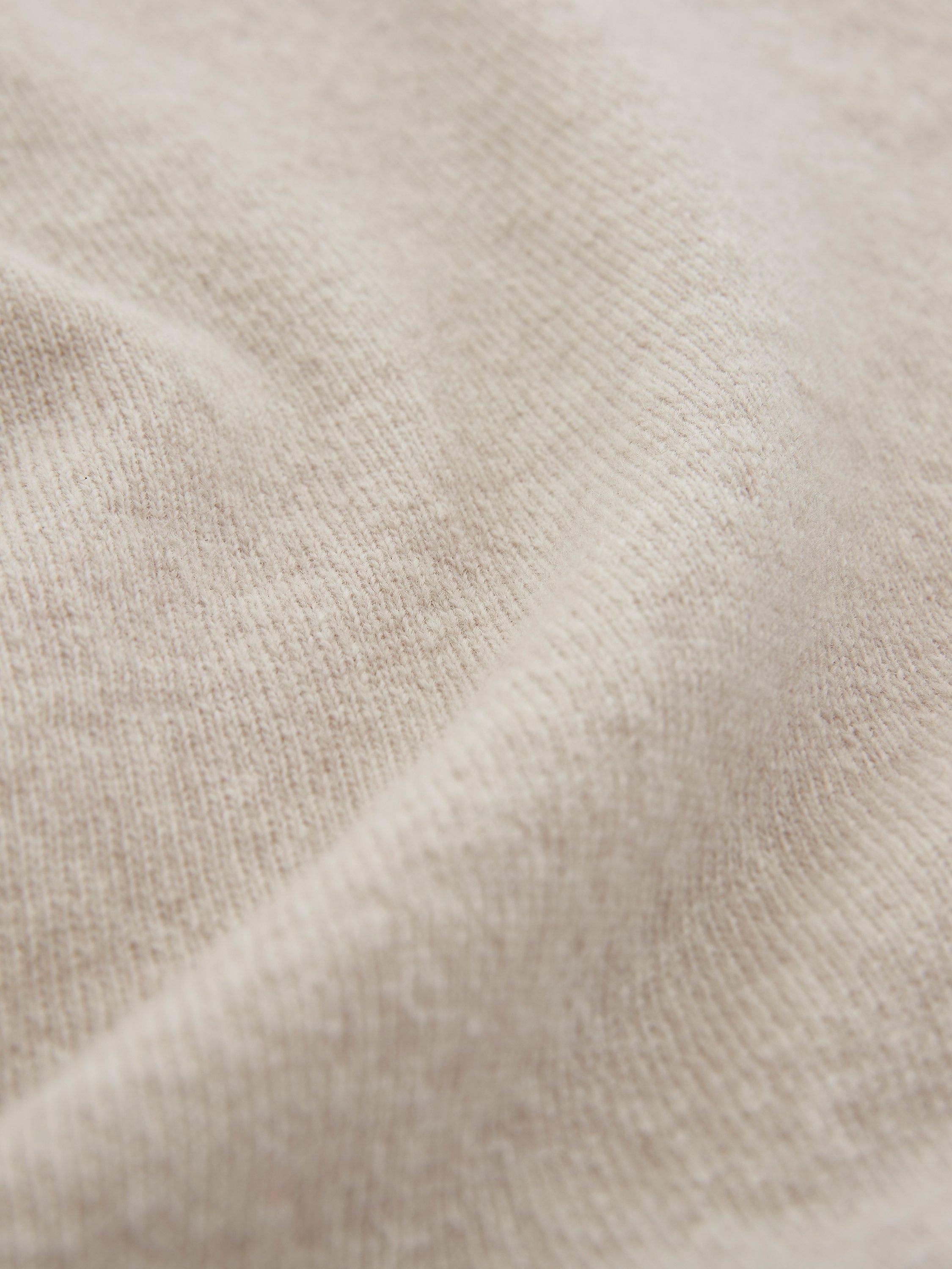 Celtic & Co. Slouch Wool Crew Neck Jumper, Oatmeal, XS