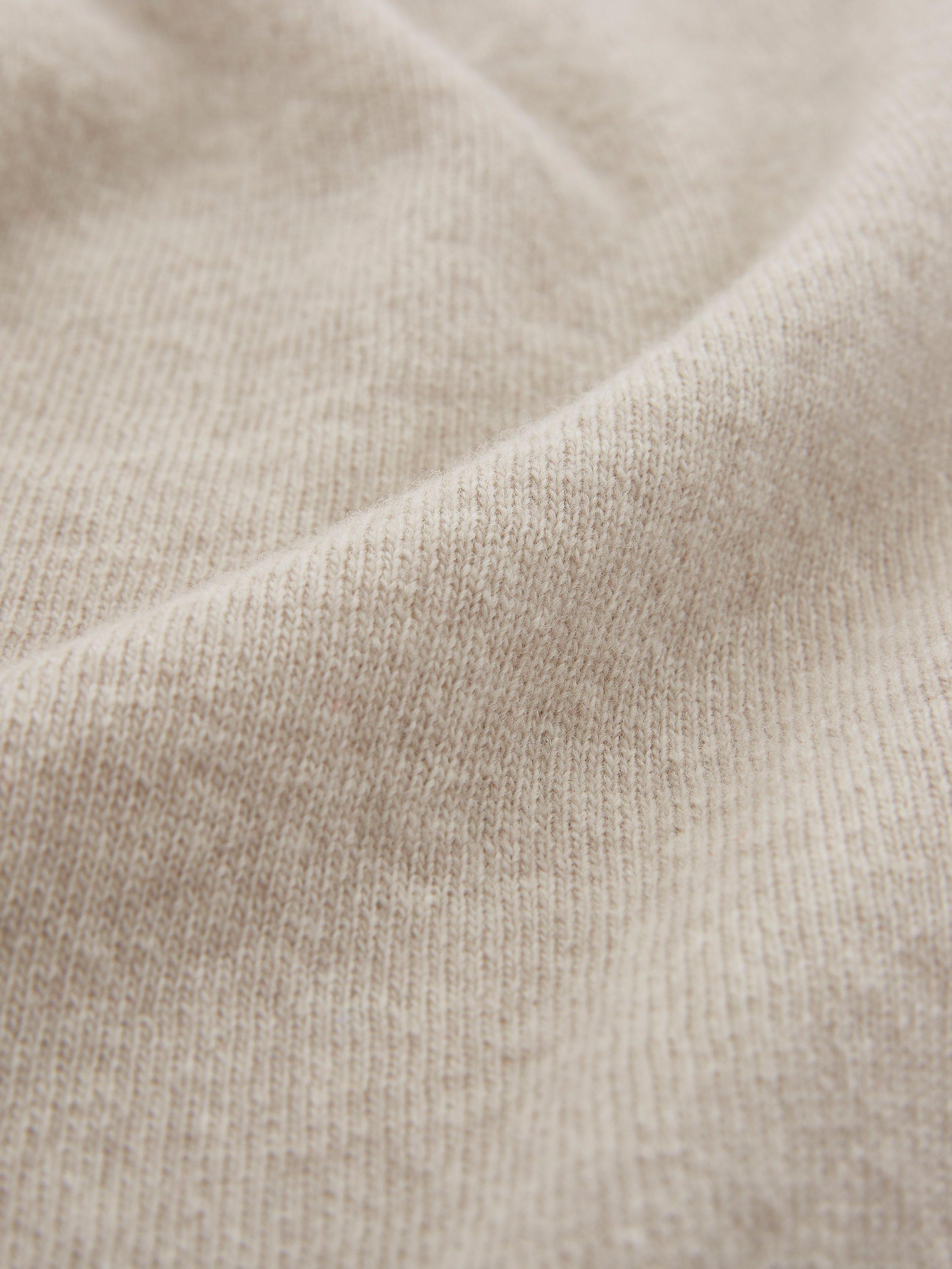 Celtic & Co. Slouch Wool Crew Neck Jumper, Oatmeal, XS