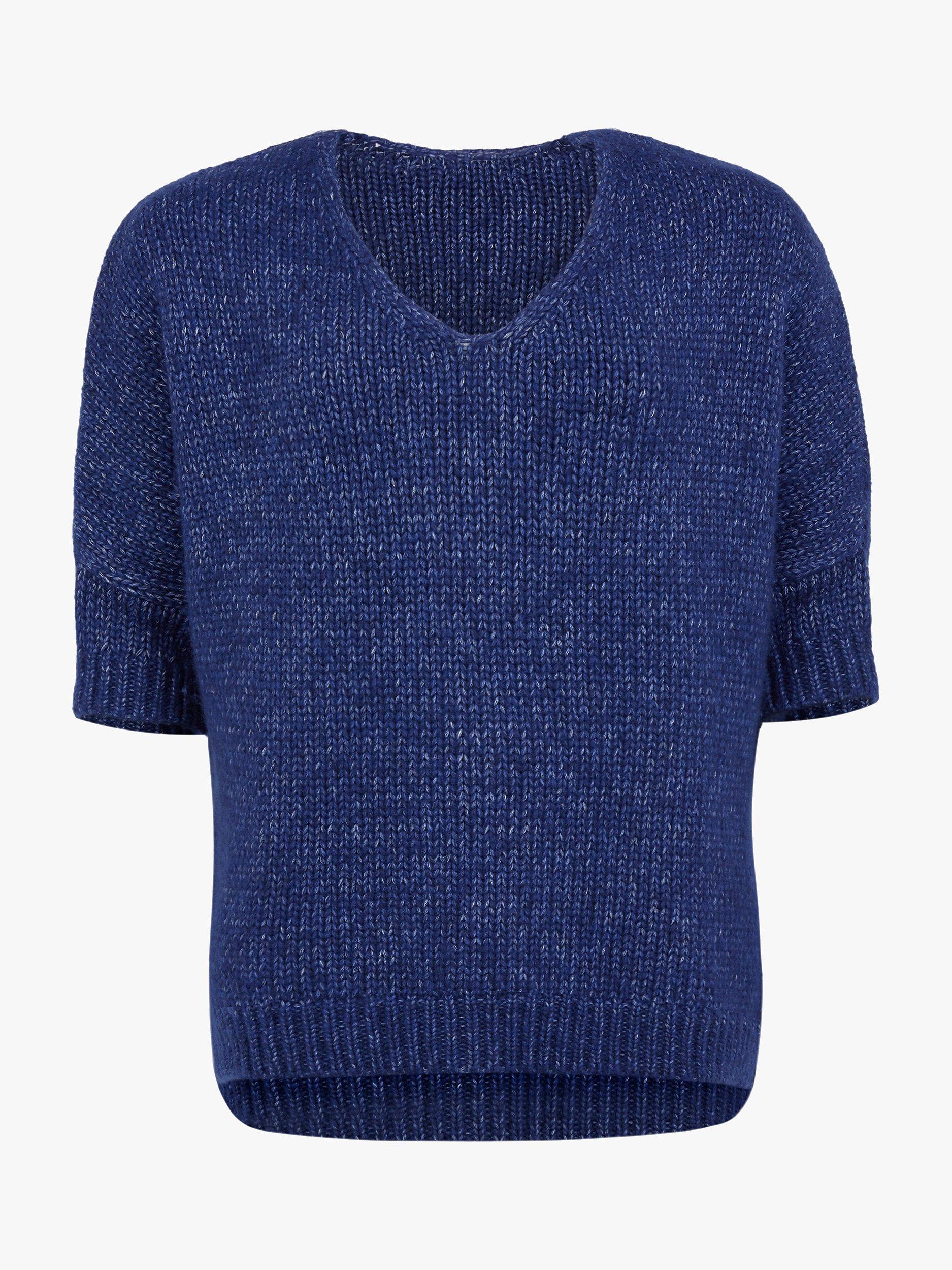 Celtic & Co. Luxe Wool Blend Jumper, Indigo, XS