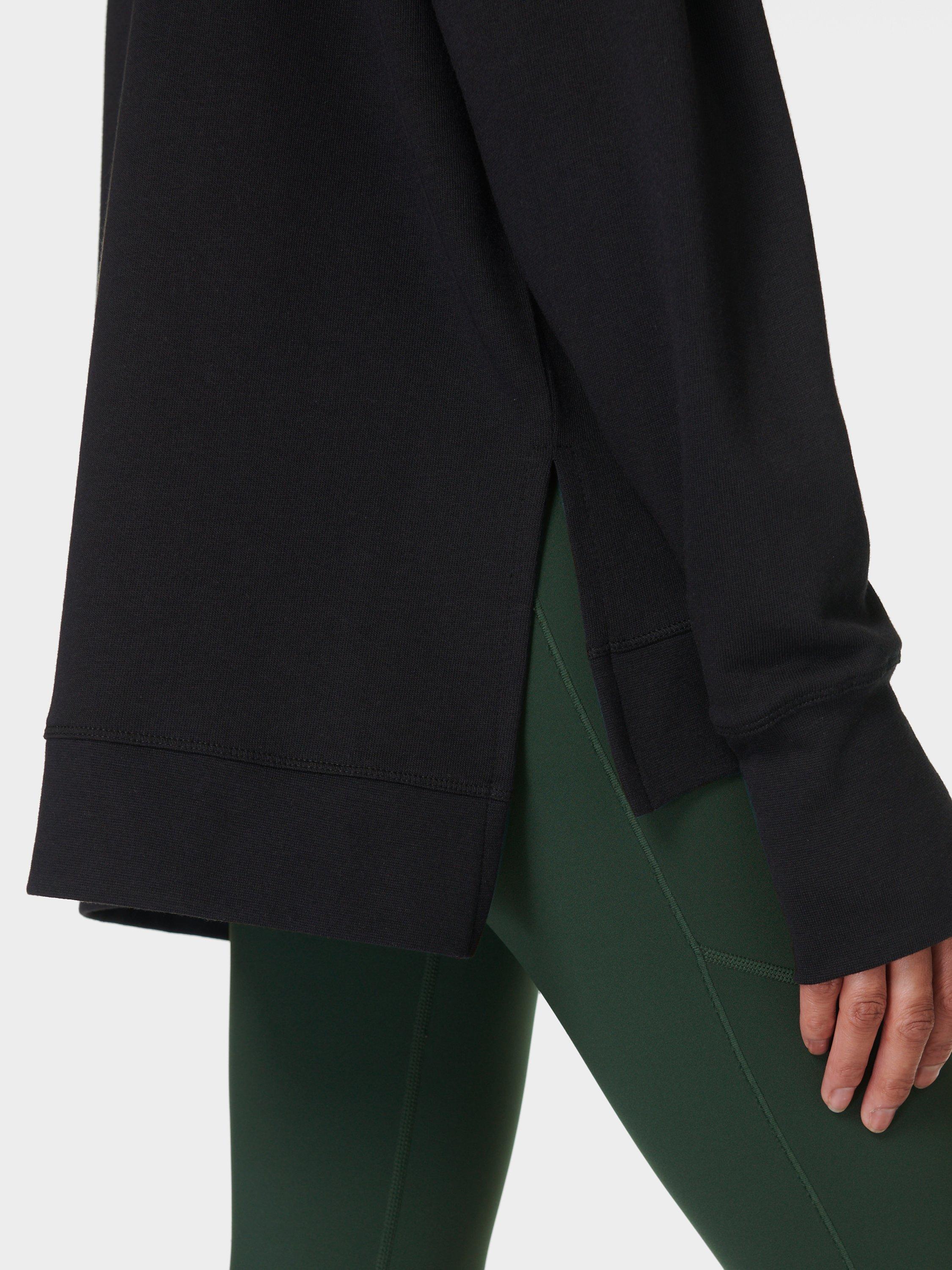Product image 6 of 6, which shows Sweaty Betty Cross Back Jumper, Black, XXS