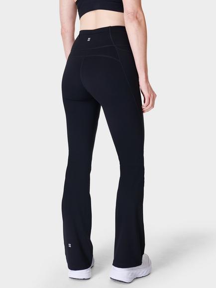 Sweaty Betty Power 32" Gym Bootcut Trousers - view 2, Black