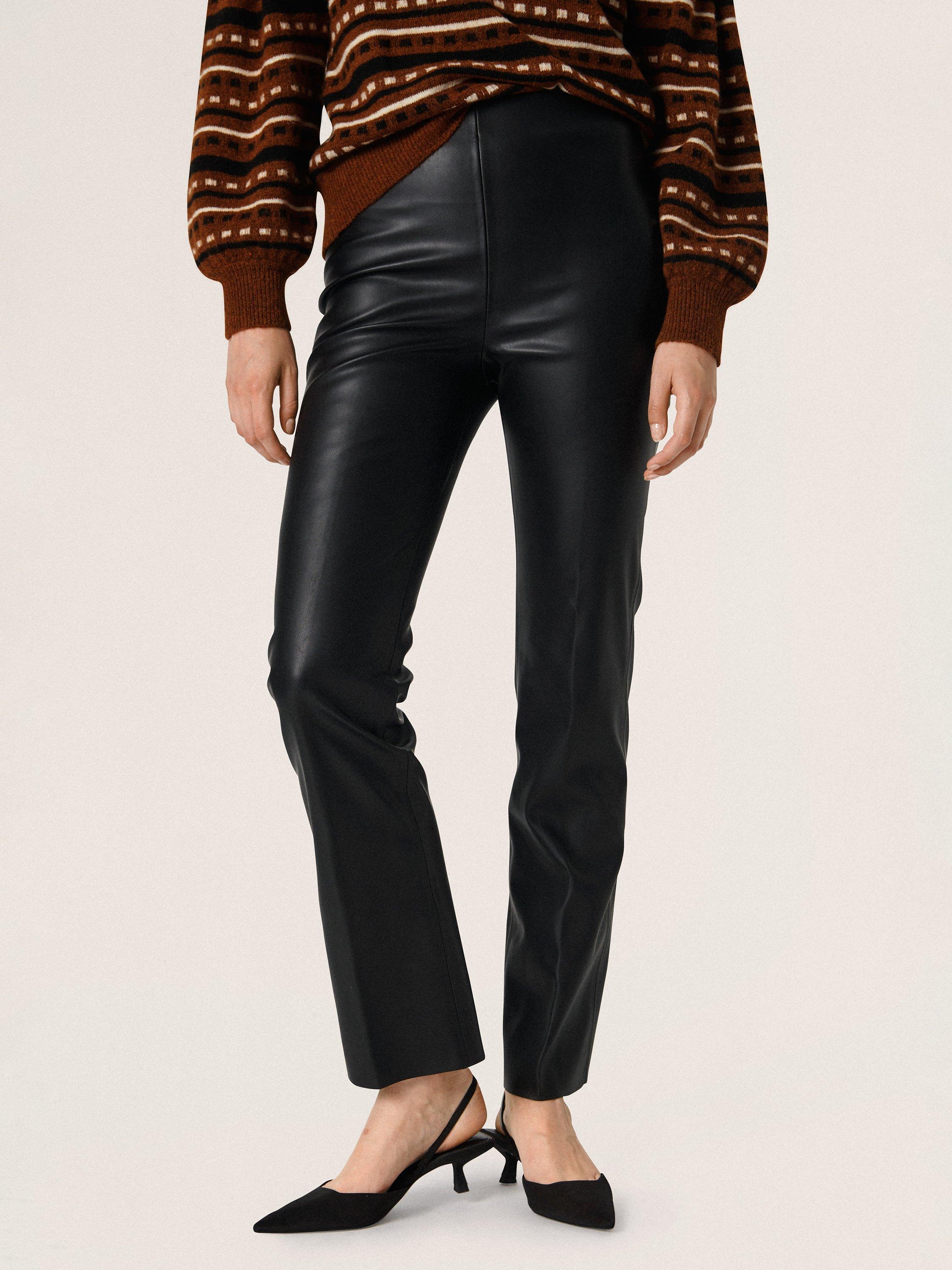 Soaked In Luxury Kaylee Straight Trousers, Black