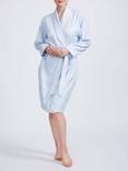 British Boxers Herringbone Mid Length Dressing Gown