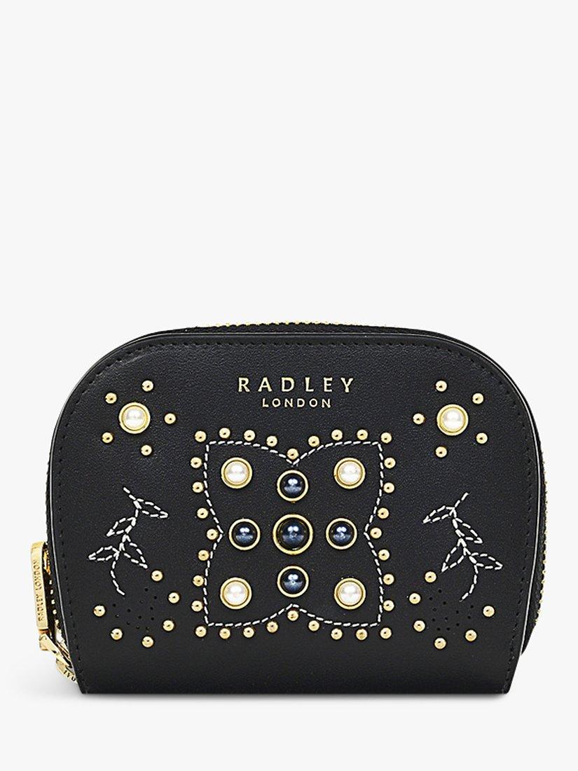 Radley Liverpool Street 2.0 Opulent Medium Bifold Leather Purse, Black