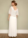 Tiffany Rose Vintage Cape Maternity Wedding Dress, Ivory