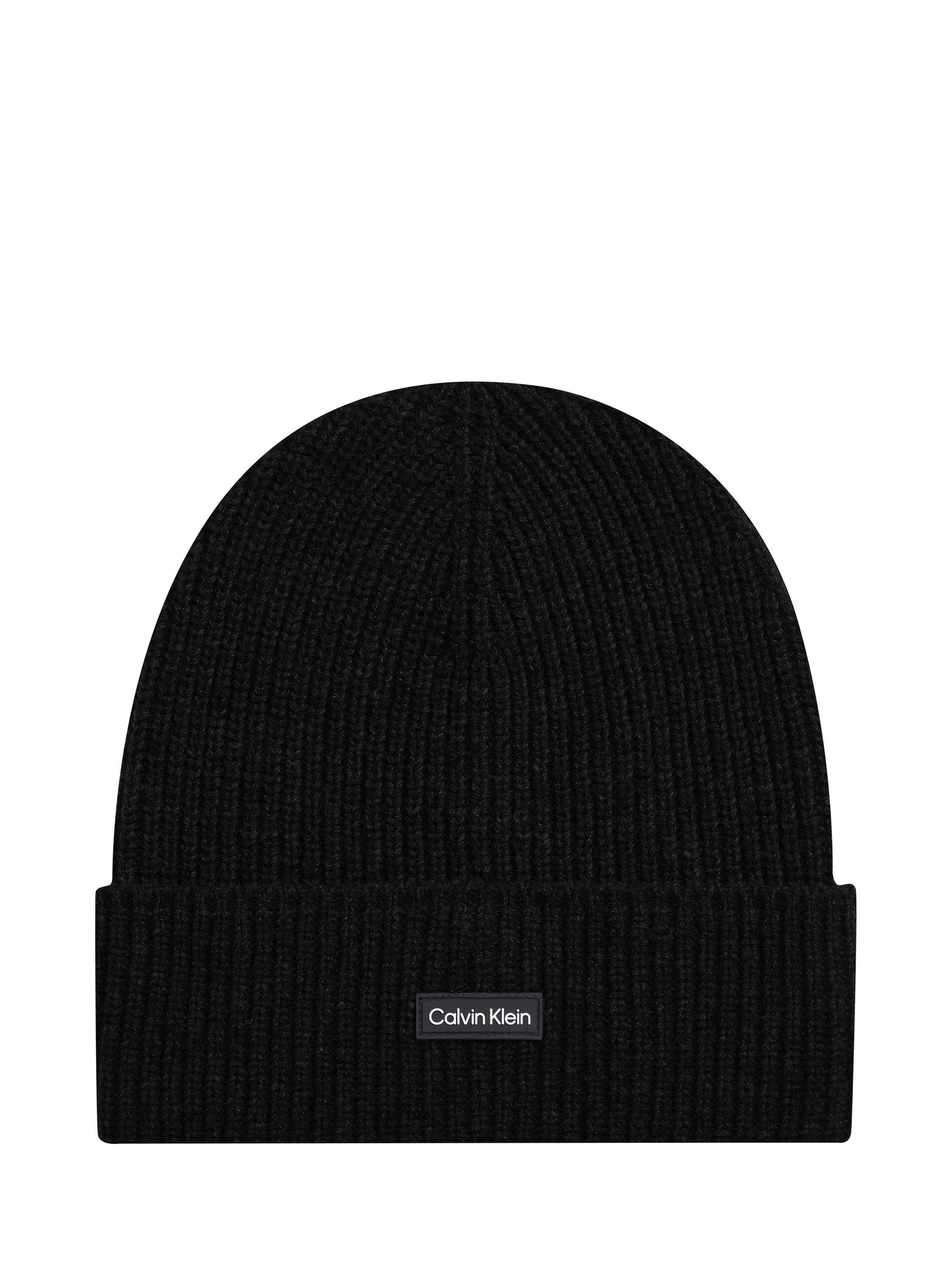 Calvin Klein Wool Beanie, Black