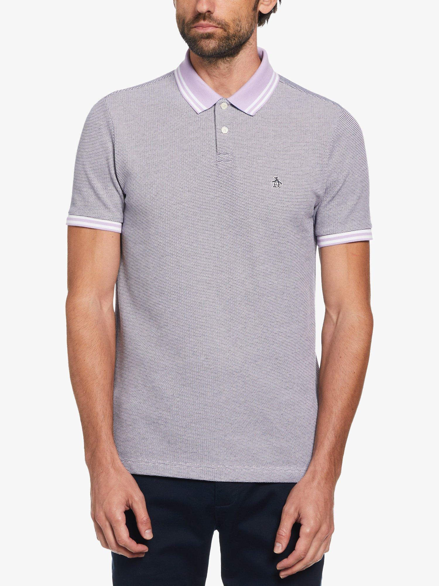 Original Penguin Birdseye Pique Polo, Lavendula