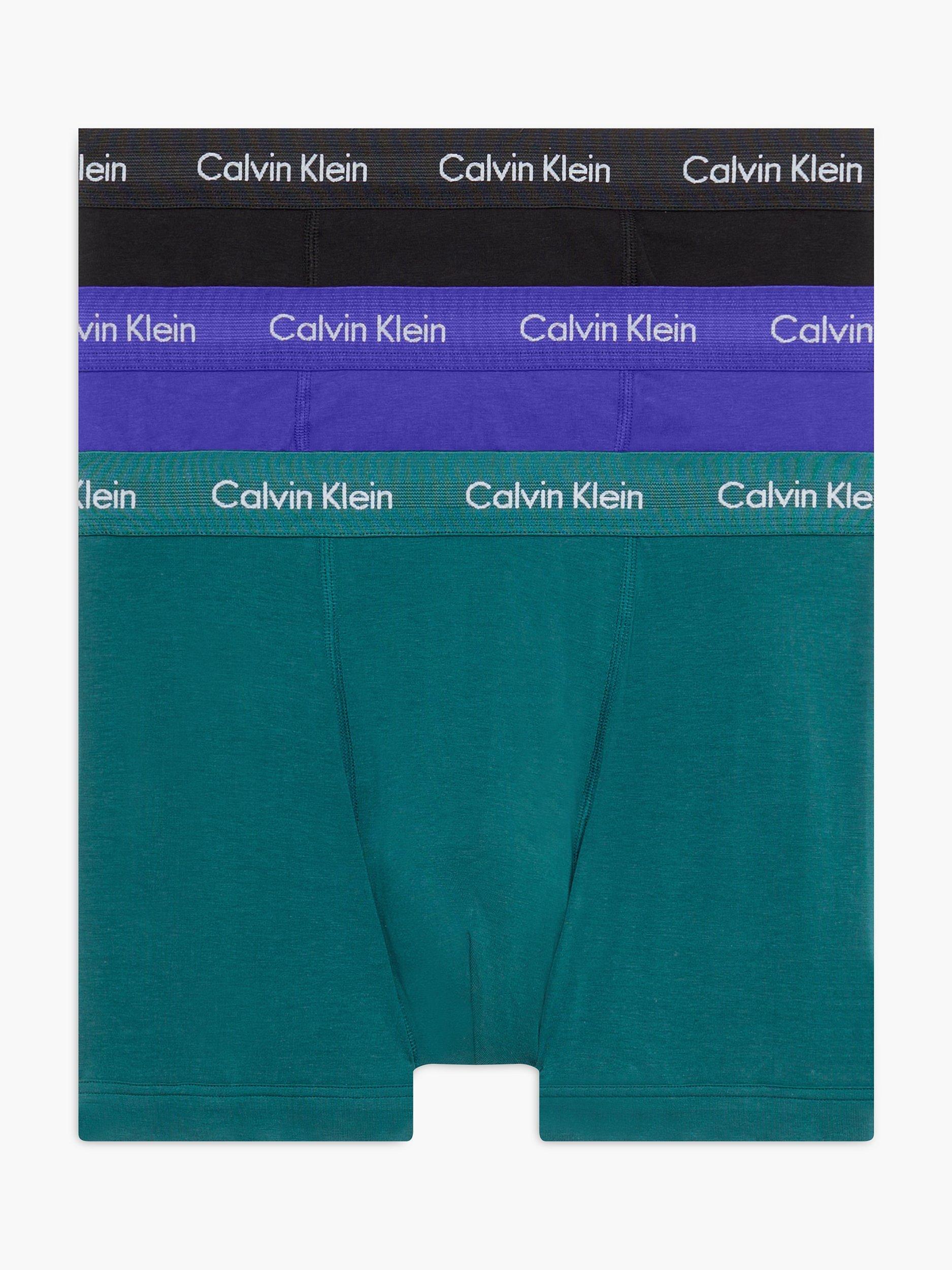 Calvin Klein Cotton Stretch Trunks, Pack of 3