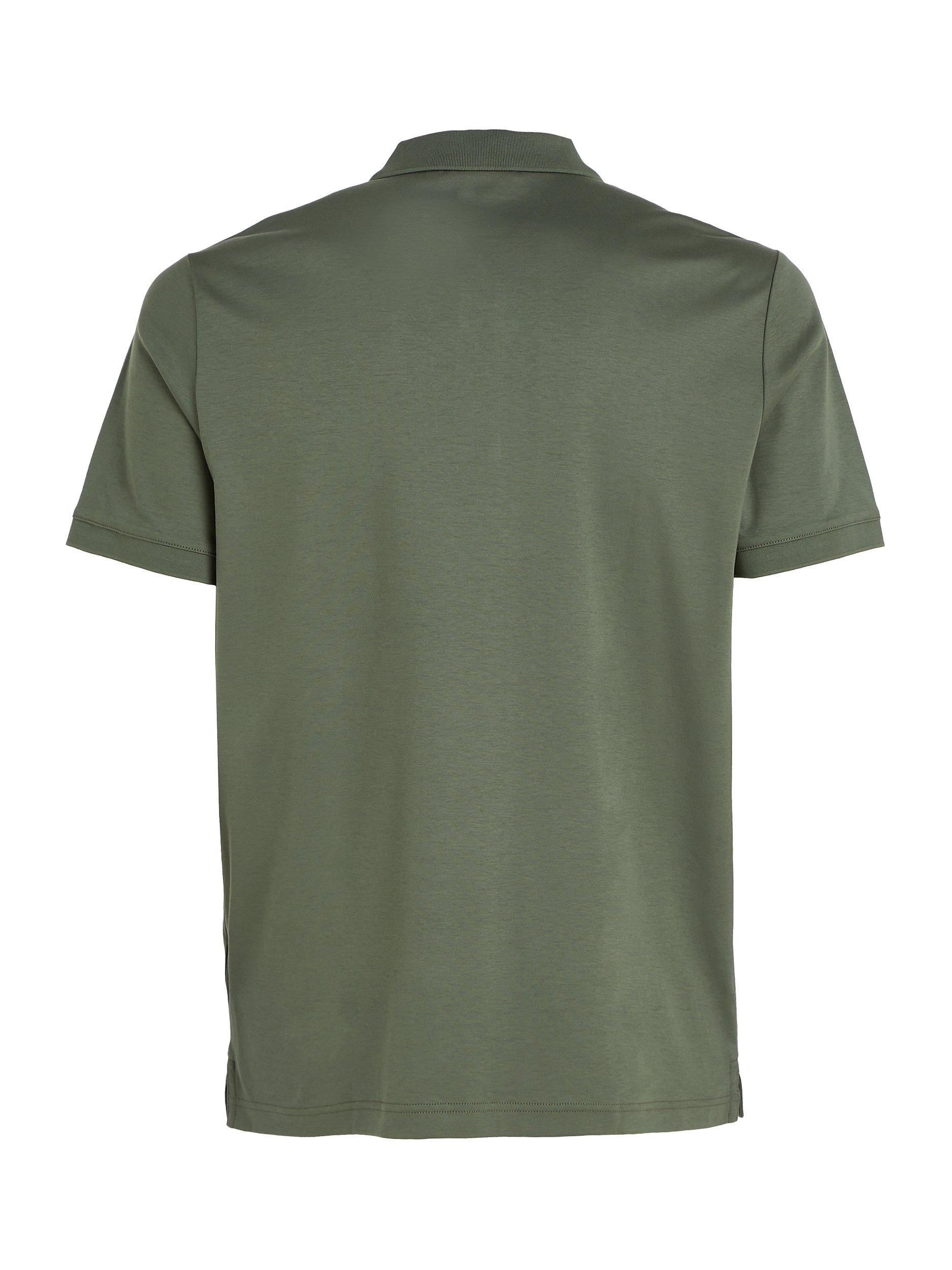 Product image 5 of 6, which shows Calvin Klein Slim Fit Polo Shirt, Thyme, S