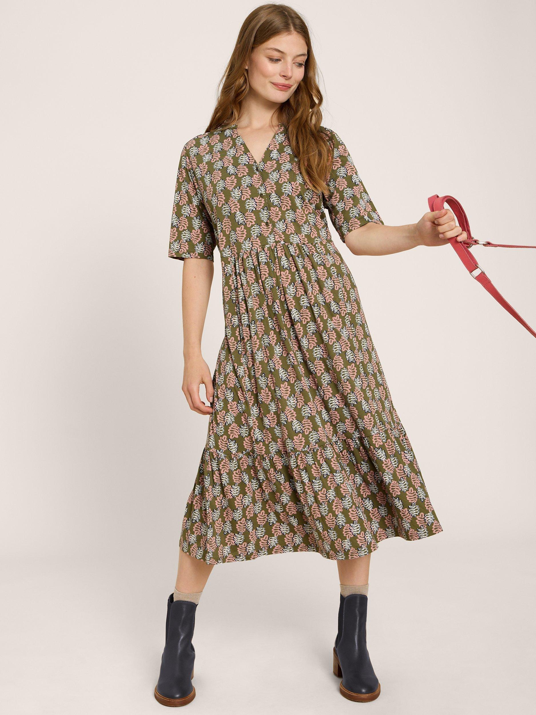 White Stuff Naya Jersey Dress, Multi