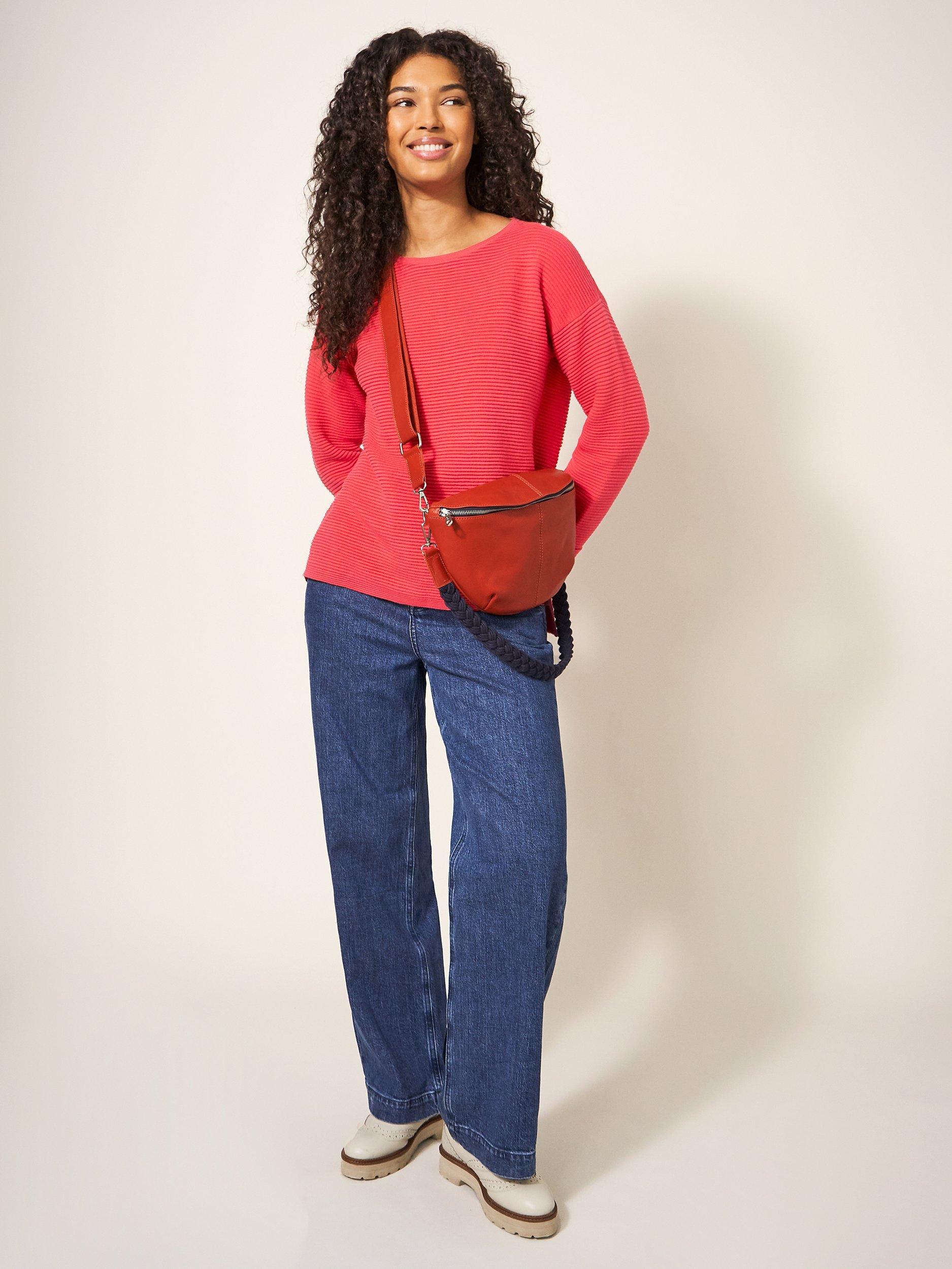 White Stuff Jana Jumper, Brt Pink