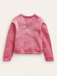 Mini Boden Kids' Pointelle Cotton Cardigan, Formica Pink