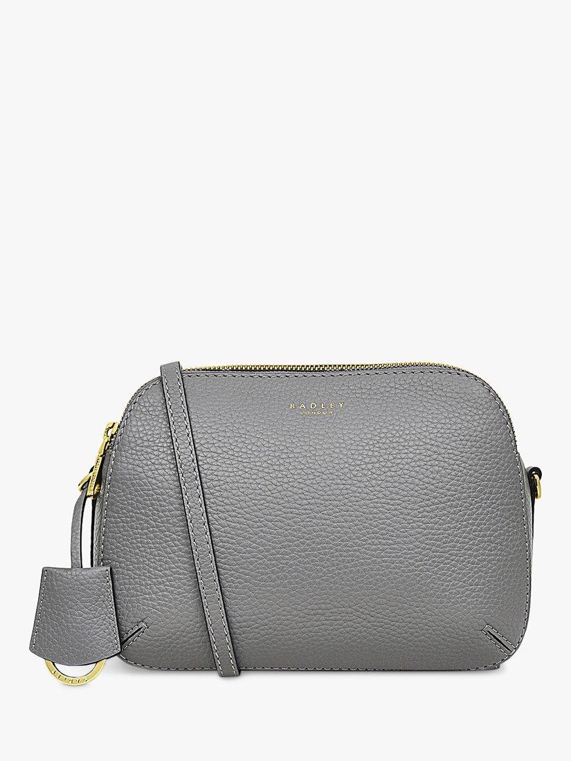 Radley Dukes Place Leather Cross Body Bag, Cloud Burst, One size