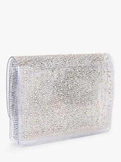 Carvela Lovebird Embellished Clutch Bag - view 2, Gold