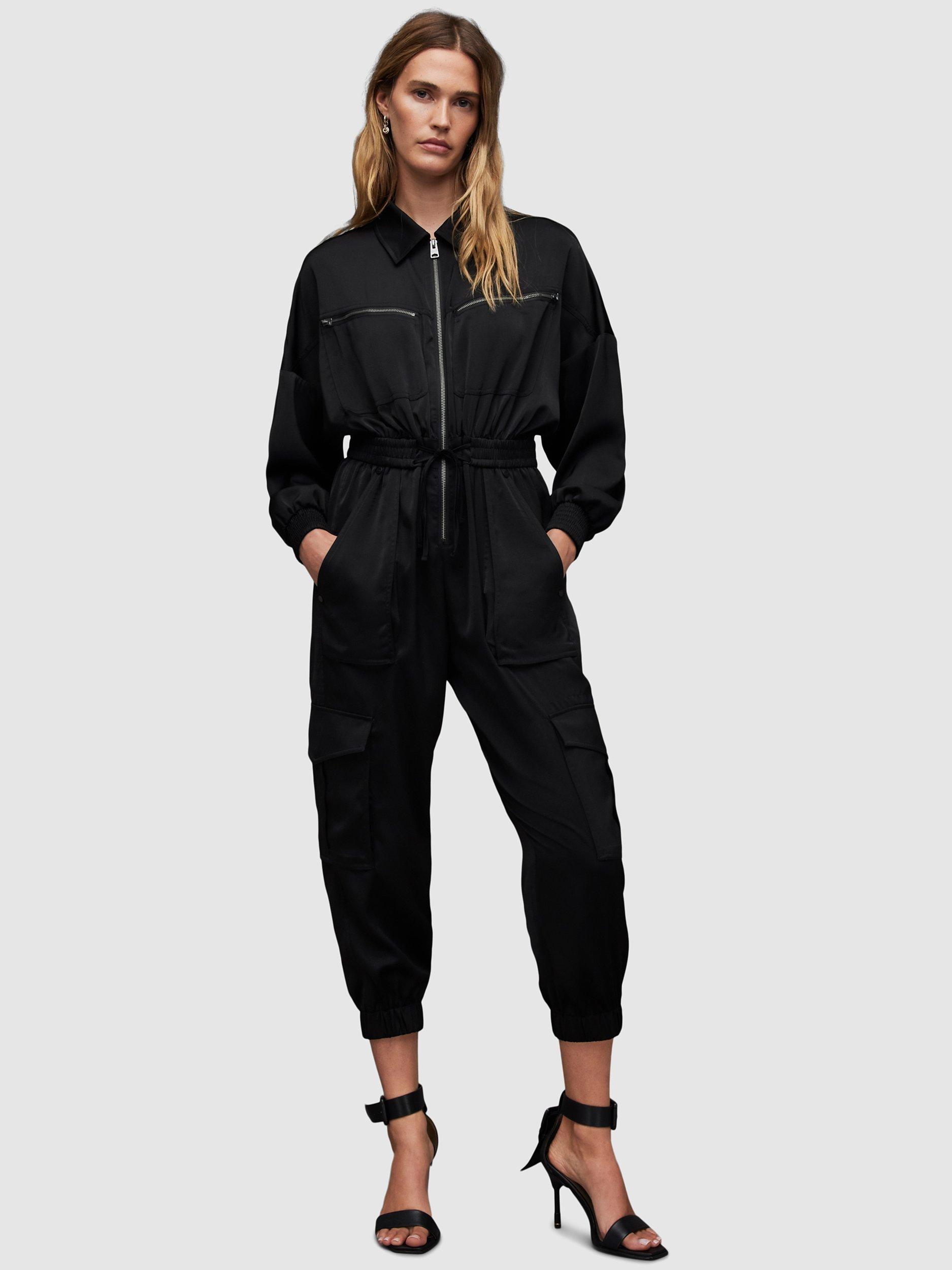 AllSaints Charli Jumpsuit, Black